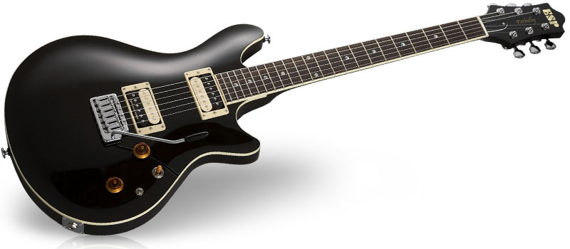 ESP POTBELLY-TR BK ポットベリー ブラック エレキギター - エレキギター