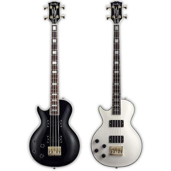 Grass Roots by ESP G-LB-48C White Electric Bass Guitar