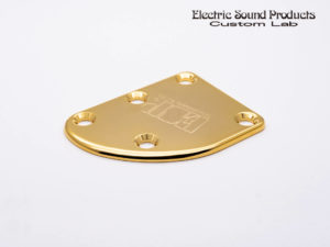 T-5 Neck Set Plate Brass Normal Gold