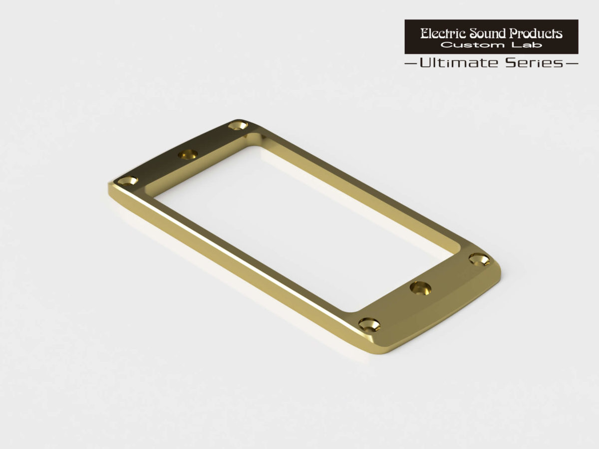 ESP Beveled PU Ring Flat-F Brass Gold