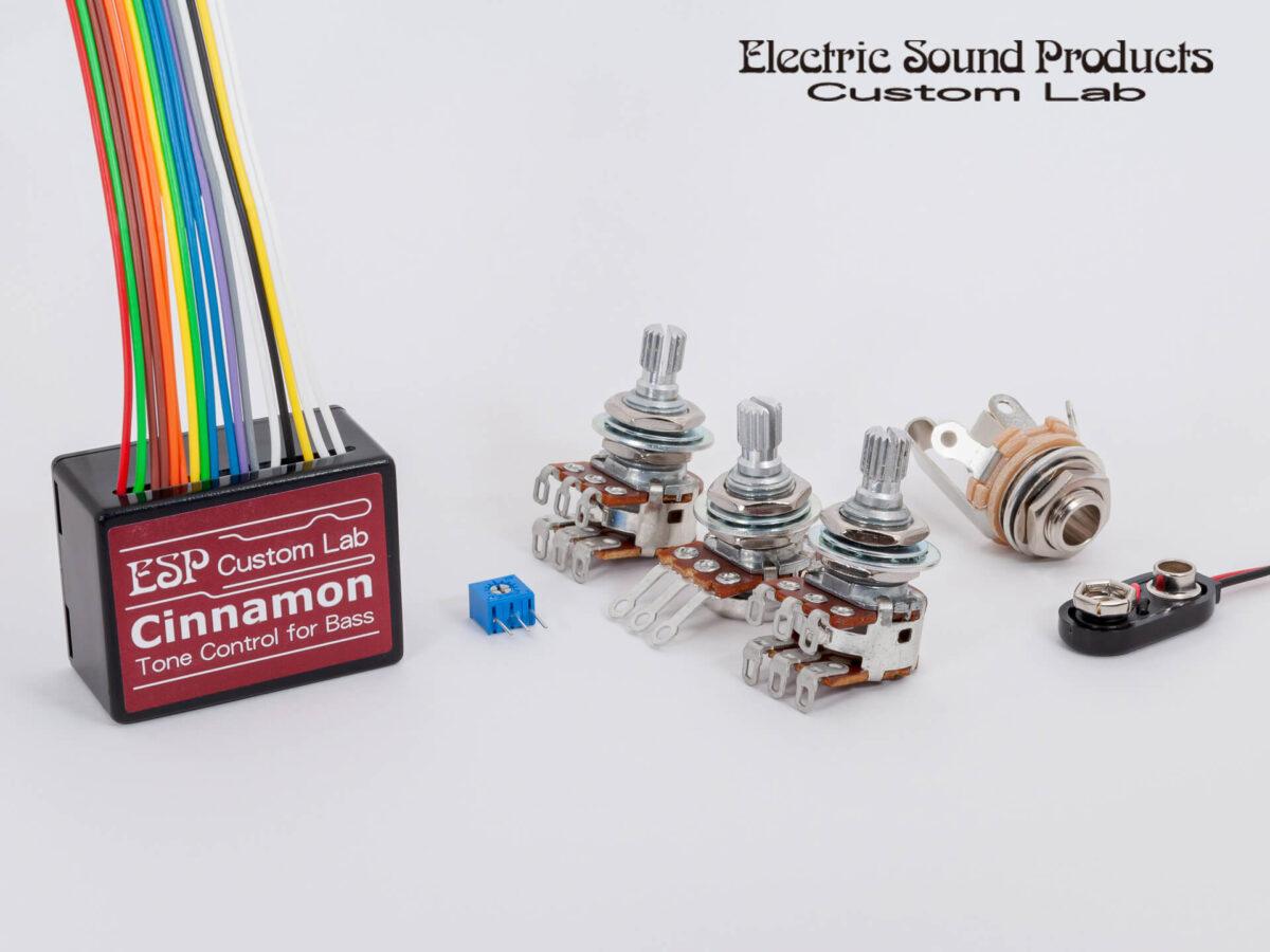 ESP Custom Lab Cinnamon 3band EQ
