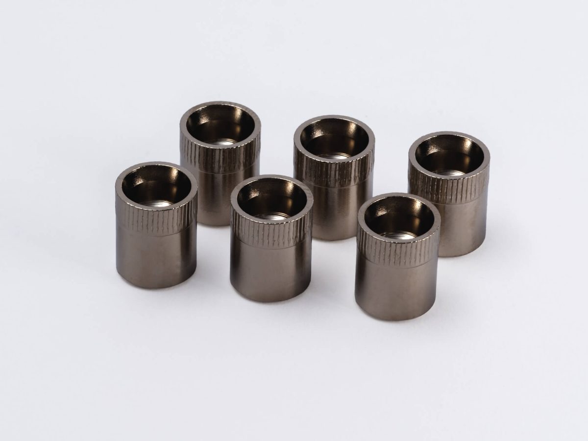 ESP 弦止めブッシュ SET  Black Nickel