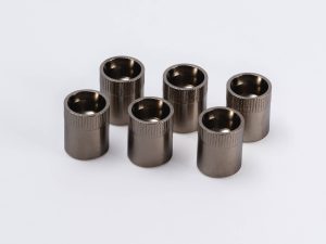 ESP 弦止めブッシュ SET  Black Nickel