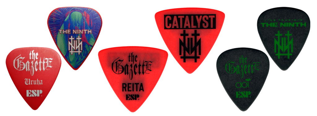 the GazettE LIVE TOUR THE NINTH 限定ピック 発売 | ESP GUITARS