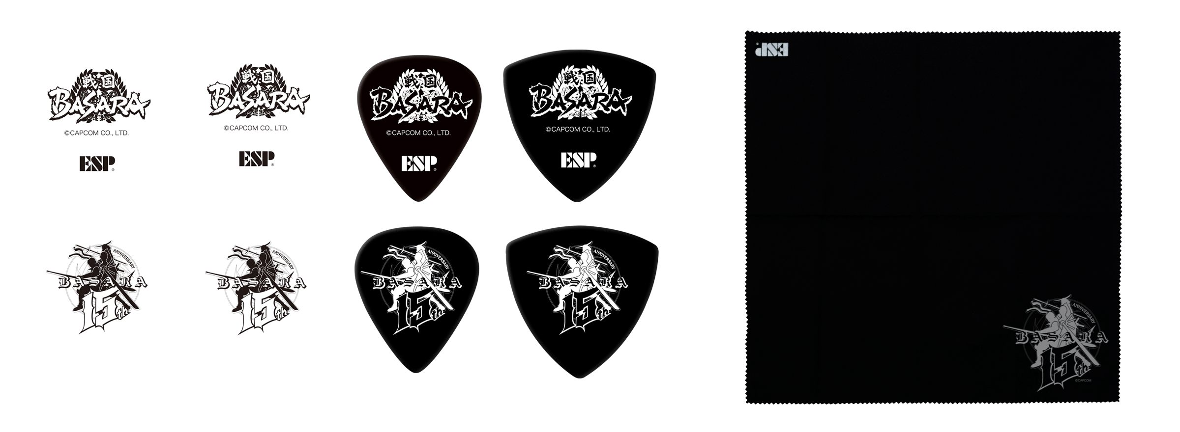 ESP×戦国BASARAコラボレーションギター付属品