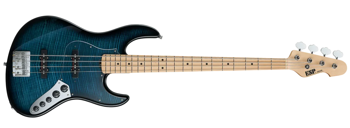 【名機】ESP AMAZE 4弦（06年製 / ESP CINNAMON搭載） AMAZE-CTM FM | ESP GUITARS