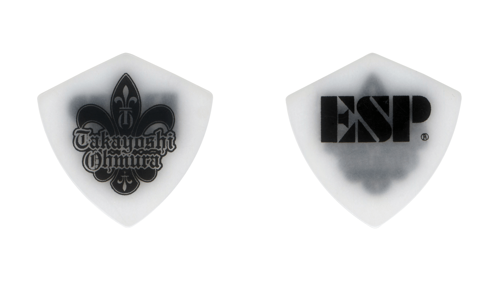 大村孝佳オリジナルシェイプ・ピックのロゴを変更して発売 | ESP