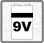 006P 9V バッテリーを使用します